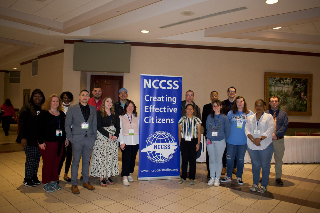 UNCP students present at NC Council for Social Studies Education